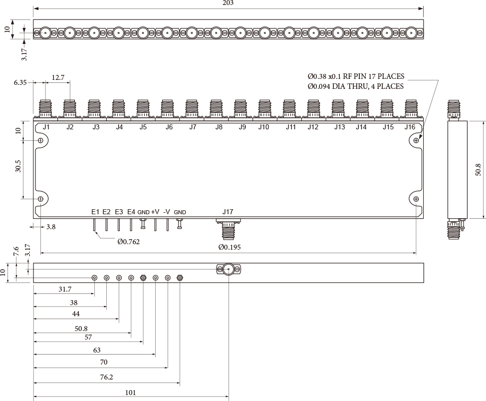 SW516121單刀多擲開關(guān)